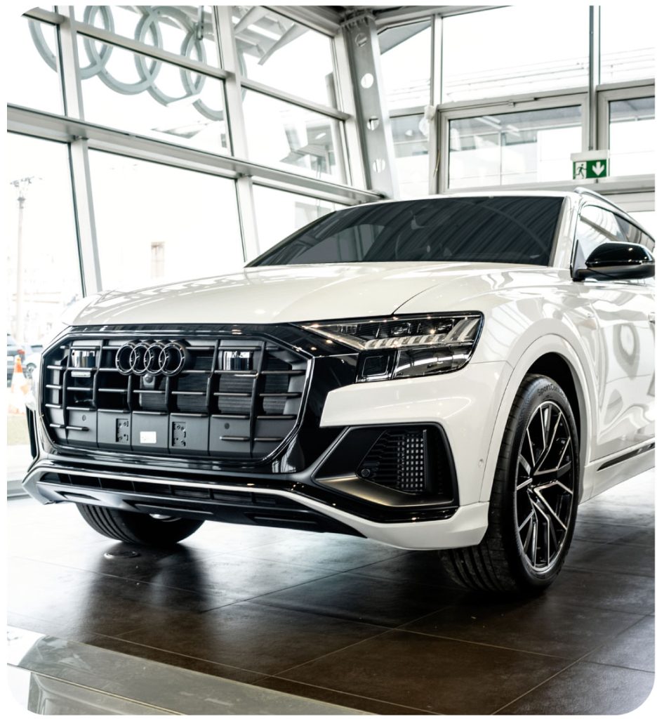 The best carbon window tinting for cars in Evergreen Park Illinois 1 Audi with car window tint installed in Evergreen Park, Illinois